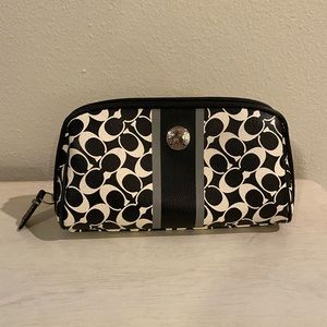 Coach makeup pouch